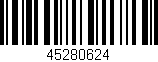 Código de barras (EAN, GTIN, SKU, ISBN): '45280624'