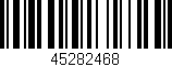 Código de barras (EAN, GTIN, SKU, ISBN): '45282468'