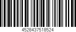 Código de barras (EAN, GTIN, SKU, ISBN): '4528437518524'