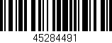 Código de barras (EAN, GTIN, SKU, ISBN): '45284491'