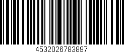 Código de barras (EAN, GTIN, SKU, ISBN): '4532026783897'