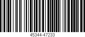 Código de barras (EAN, GTIN, SKU, ISBN): '45344-47233'