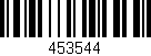 Código de barras (EAN, GTIN, SKU, ISBN): '453544'
