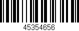 Código de barras (EAN, GTIN, SKU, ISBN): '45354656'
