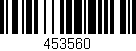 Código de barras (EAN, GTIN, SKU, ISBN): '453560'