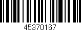 Código de barras (EAN, GTIN, SKU, ISBN): '45370167'