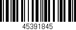 Código de barras (EAN, GTIN, SKU, ISBN): '45391845'