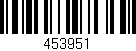 Código de barras (EAN, GTIN, SKU, ISBN): '453951'