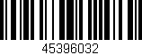 Código de barras (EAN, GTIN, SKU, ISBN): '45396032'