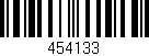 Código de barras (EAN, GTIN, SKU, ISBN): '454133'
