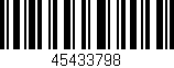 Código de barras (EAN, GTIN, SKU, ISBN): '45433798'