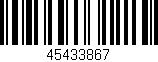 Código de barras (EAN, GTIN, SKU, ISBN): '45433867'