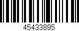 Código de barras (EAN, GTIN, SKU, ISBN): '45433895'