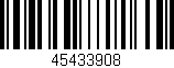 Código de barras (EAN, GTIN, SKU, ISBN): '45433908'