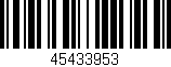 Código de barras (EAN, GTIN, SKU, ISBN): '45433953'