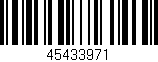 Código de barras (EAN, GTIN, SKU, ISBN): '45433971'