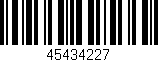 Código de barras (EAN, GTIN, SKU, ISBN): '45434227'