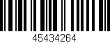 Código de barras (EAN, GTIN, SKU, ISBN): '45434264'