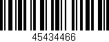 Código de barras (EAN, GTIN, SKU, ISBN): '45434466'