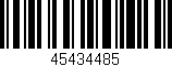 Código de barras (EAN, GTIN, SKU, ISBN): '45434485'