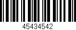 Código de barras (EAN, GTIN, SKU, ISBN): '45434542'