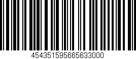 Código de barras (EAN, GTIN, SKU, ISBN): '454351595665633000'