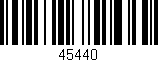Código de barras (EAN, GTIN, SKU, ISBN): '45440'
