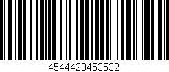 Código de barras (EAN, GTIN, SKU, ISBN): '4544423453532'