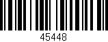 Código de barras (EAN, GTIN, SKU, ISBN): '45448'