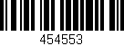 Código de barras (EAN, GTIN, SKU, ISBN): '454553'