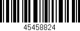 Código de barras (EAN, GTIN, SKU, ISBN): '45458824'