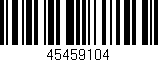 Código de barras (EAN, GTIN, SKU, ISBN): '45459104'
