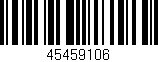 Código de barras (EAN, GTIN, SKU, ISBN): '45459106'