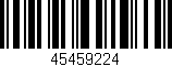 Código de barras (EAN, GTIN, SKU, ISBN): '45459224'