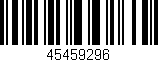 Código de barras (EAN, GTIN, SKU, ISBN): '45459296'