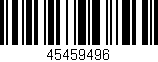 Código de barras (EAN, GTIN, SKU, ISBN): '45459496'