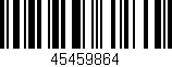 Código de barras (EAN, GTIN, SKU, ISBN): '45459864'