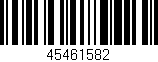 Código de barras (EAN, GTIN, SKU, ISBN): '45461582'