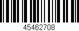 Código de barras (EAN, GTIN, SKU, ISBN): '45462708'