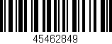 Código de barras (EAN, GTIN, SKU, ISBN): '45462849'