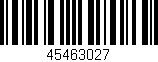 Código de barras (EAN, GTIN, SKU, ISBN): '45463027'