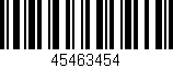 Código de barras (EAN, GTIN, SKU, ISBN): '45463454'