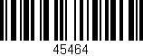 Código de barras (EAN, GTIN, SKU, ISBN): '45464'