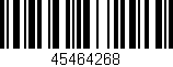 Código de barras (EAN, GTIN, SKU, ISBN): '45464268'