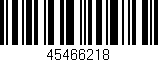 Código de barras (EAN, GTIN, SKU, ISBN): '45466218'
