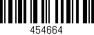 Código de barras (EAN, GTIN, SKU, ISBN): '454664'