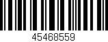 Código de barras (EAN, GTIN, SKU, ISBN): '45468559'