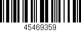 Código de barras (EAN, GTIN, SKU, ISBN): '45469359'