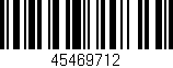 Código de barras (EAN, GTIN, SKU, ISBN): '45469712'