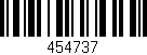 Código de barras (EAN, GTIN, SKU, ISBN): '454737'